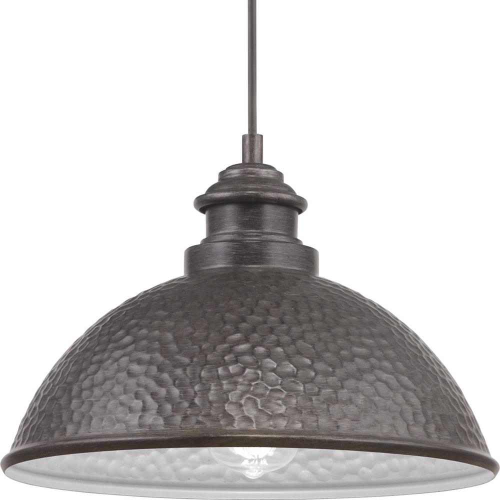 Progress Lighting Englewood Collection 1 Light Antique Pewter Hanging Lantern Progress Lighting Englewood Collection 1 Light Antique Pewter Hanging Lantern