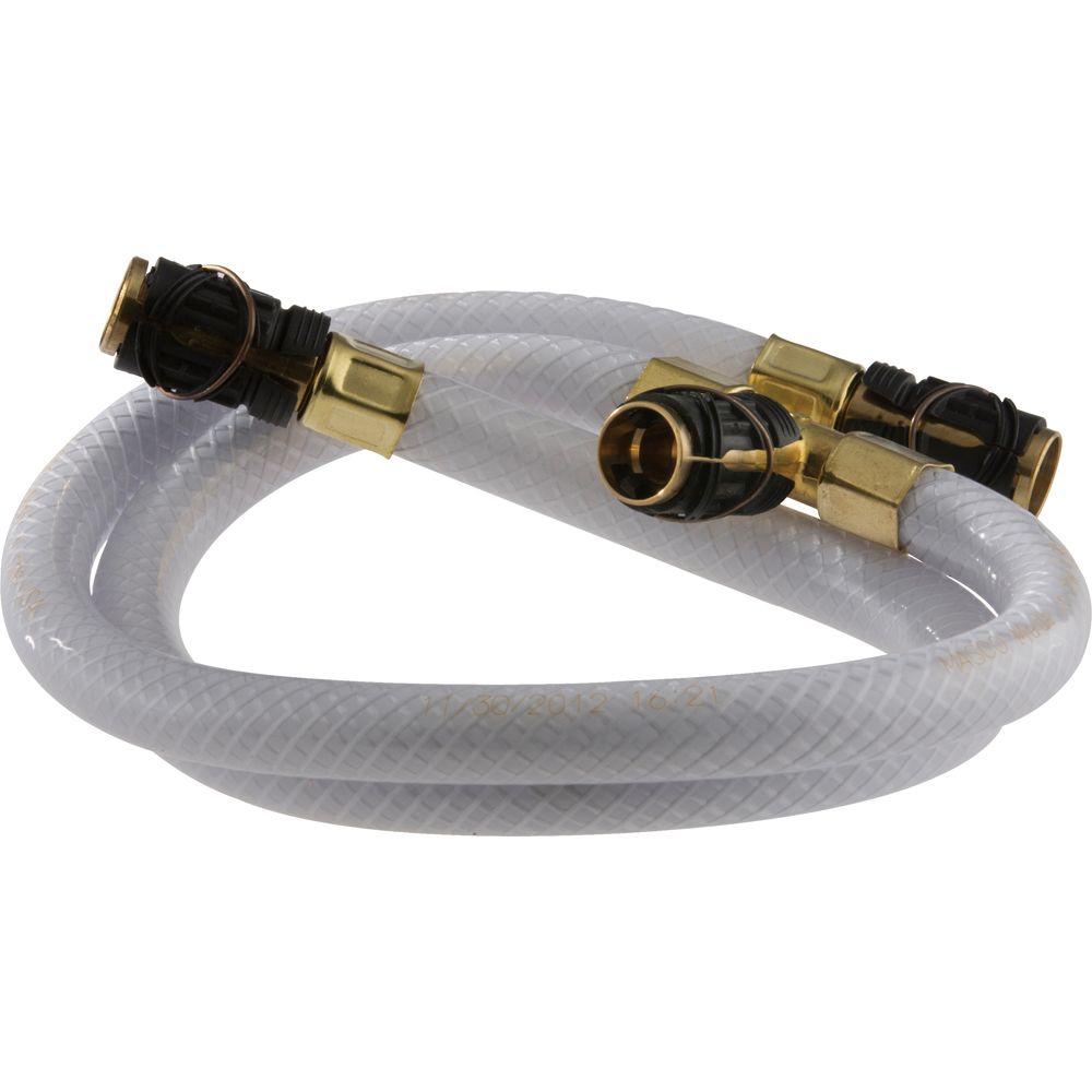 Delta Quick Connect Vegetable Spray Hose Assembly in BlackRP37034BL