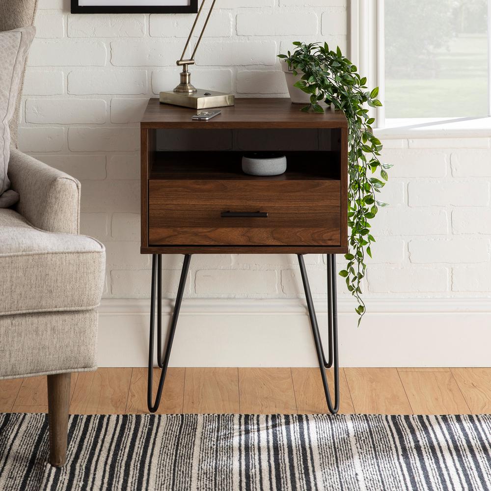 hairpin leg side table