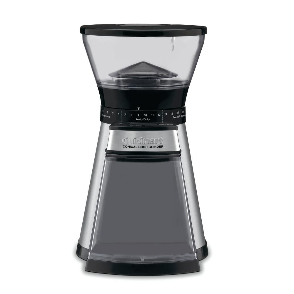 Cuisinart Programmable Conical Burr Mill, Coffee Grinder in Brushed StainlessCBM18N The Home