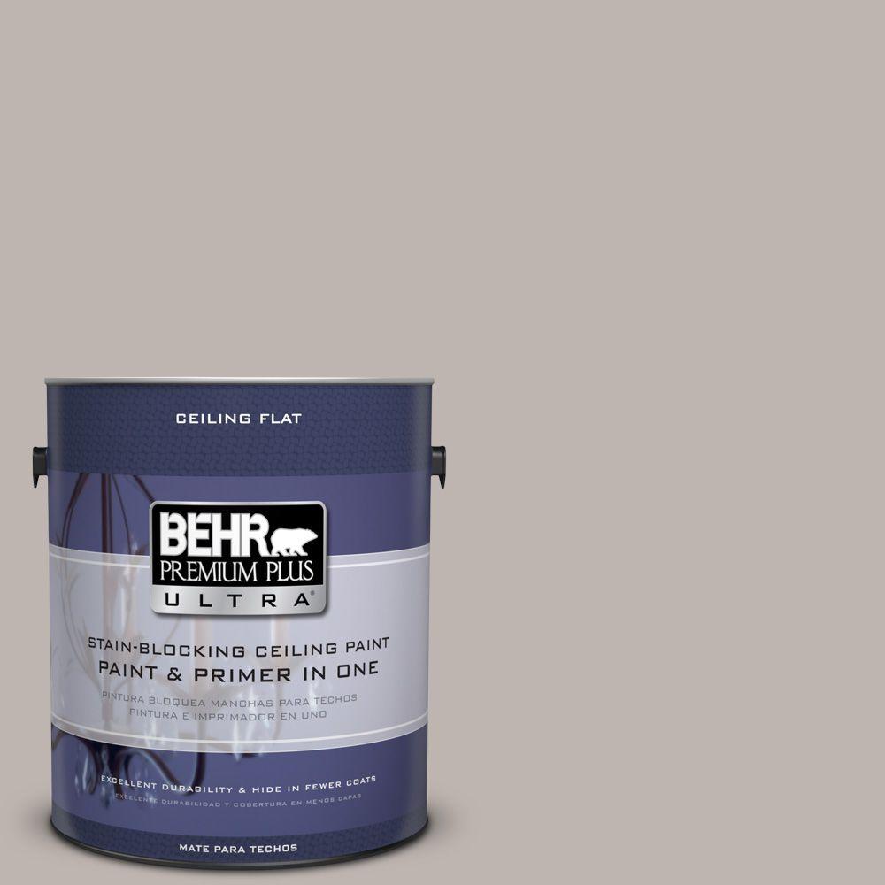 Behr Premium Plus Ultra Gal No Ul Ceiling Tinted To Graceful Gray Interior Paint