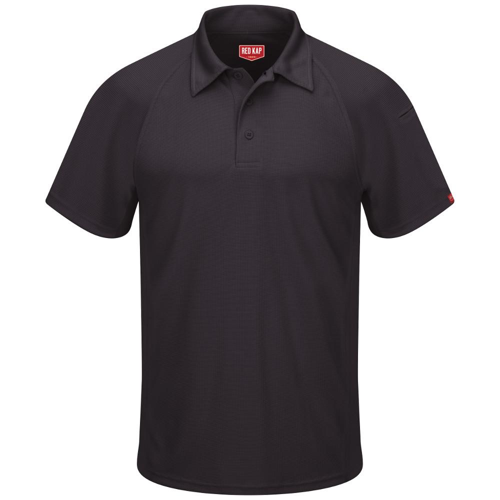 black polo work shirts