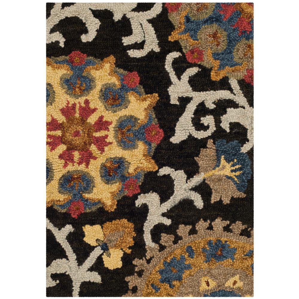 Safavieh Blossom Charcoal Multi 2 Ft X 3 Area Rug
