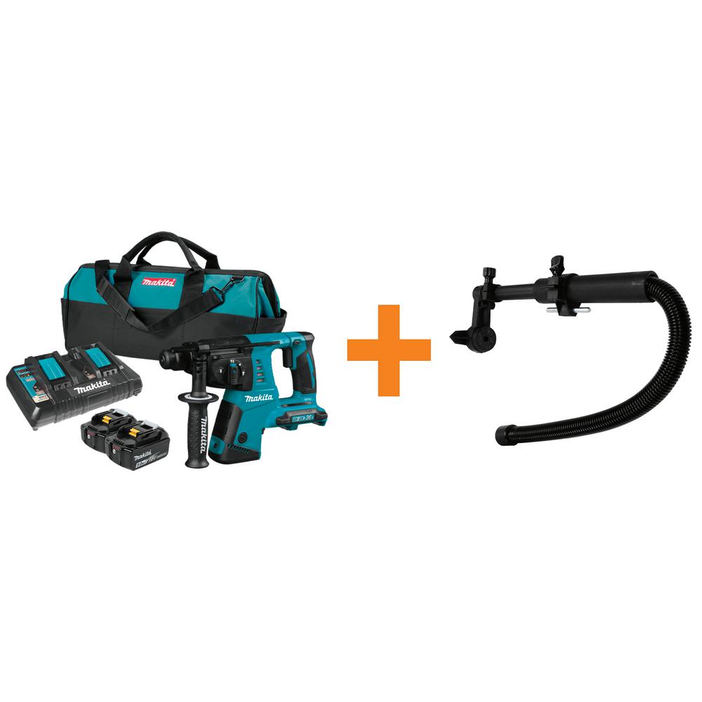 Makita 18V X2 LXT (36Volt) 1 in. Cordless SDSPlus Concrete/Masonry