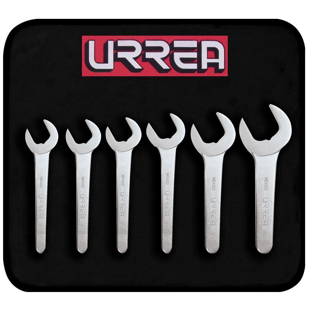 URREA Metric Service 41mm to 65mm Wrench Set (6Piece)U3500BM The