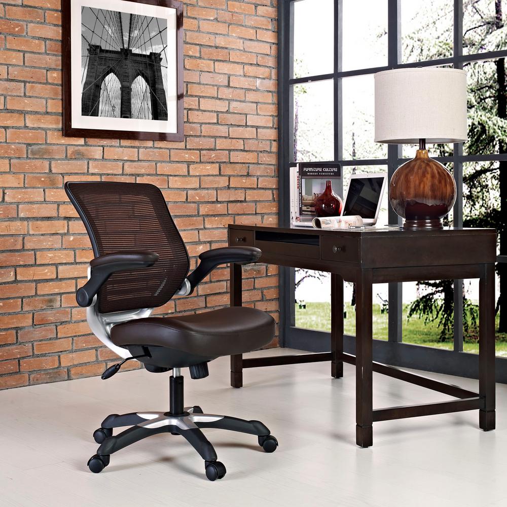 Brown Modway Office Chairs Eei 595 Brn 64 1000 