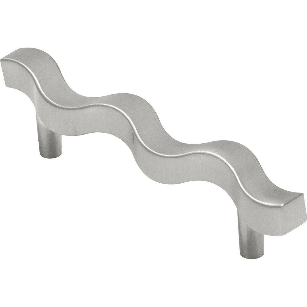 Amerock Satin Nickel 96mm Barrel Pulls Bp55243 G10 10 Amerock Satin Nickel 96mm Barrel Pulls