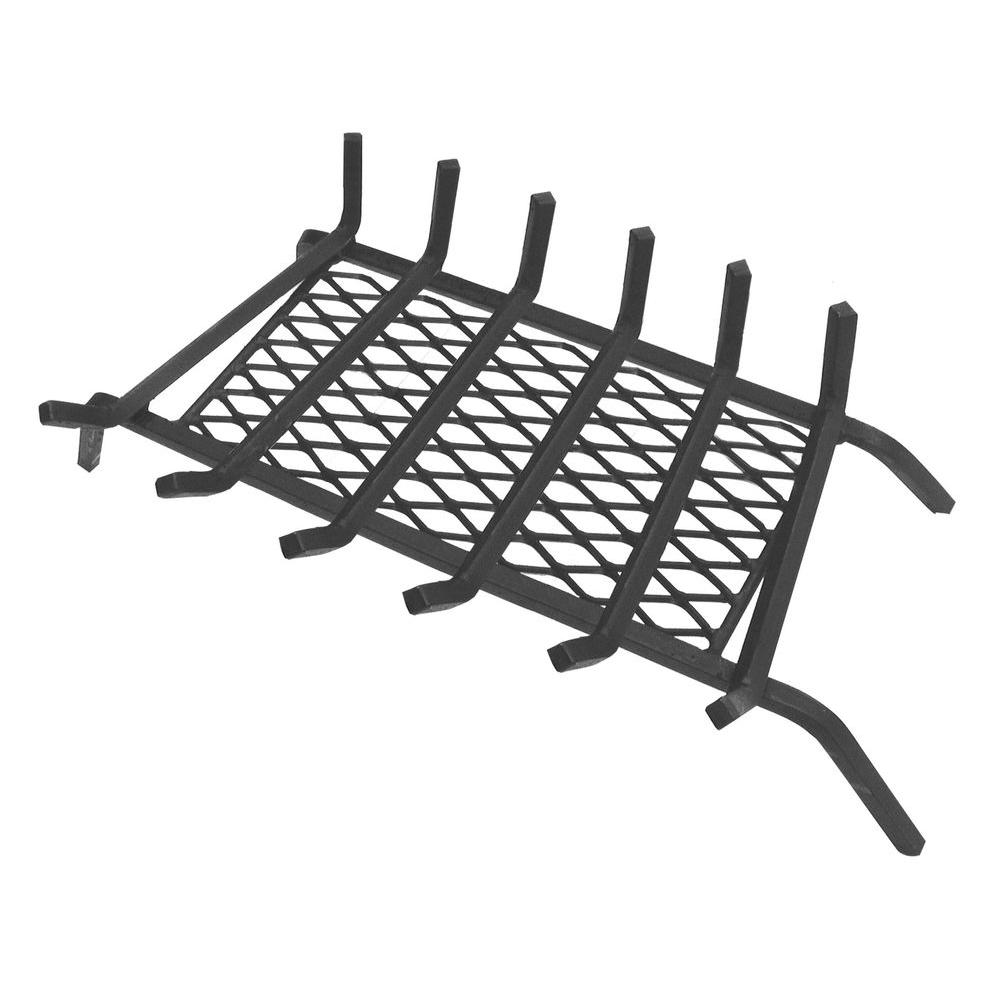 LANDMANN 30 in. Fireplace Grate with Ember Retainer97306 The Home Depot
