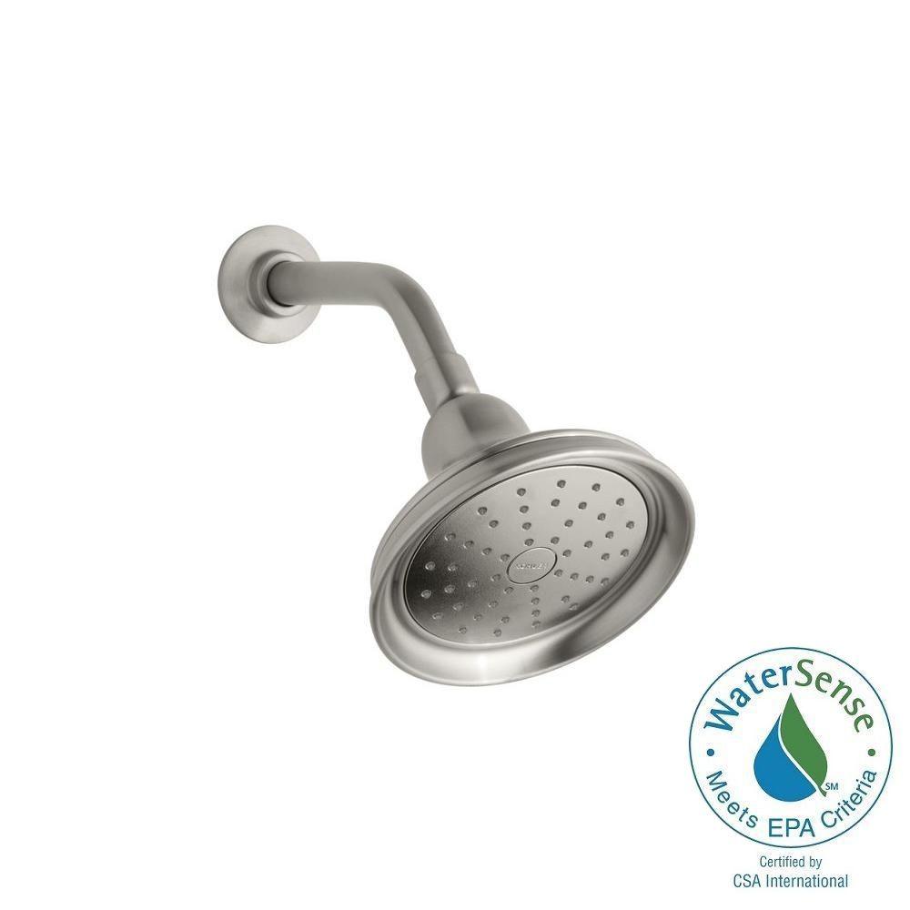 KOHLER Bancroft 3spray Multifunction 515/16 in. Rainhead Multi