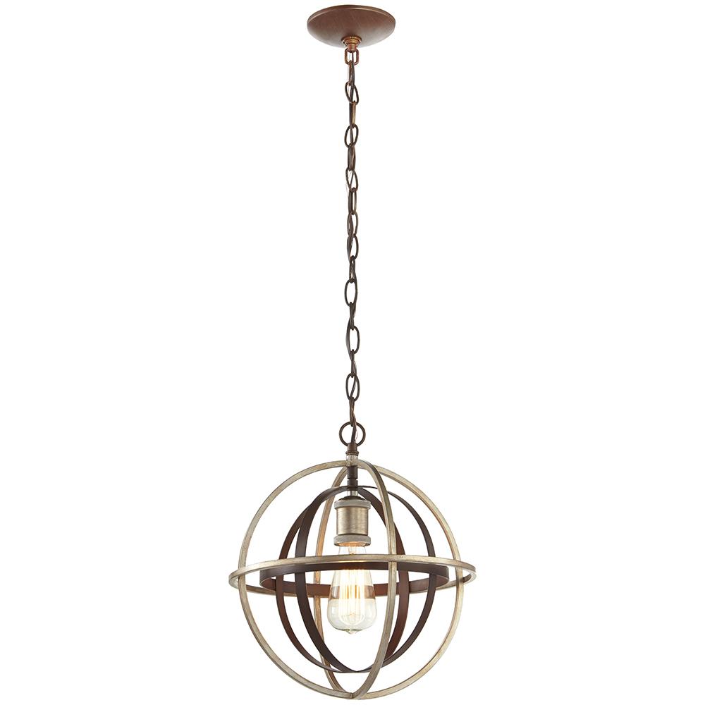  Home  Decorators  Collection  1 Light Bronze and Champagne 