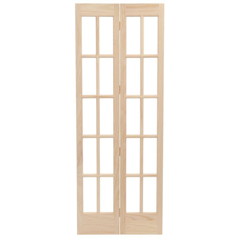 Natural Unfinished Pinecroft Bi Fold Doors 872526 64 1000 