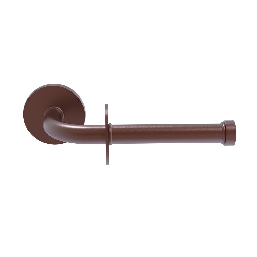copper coloured toilet roll holder