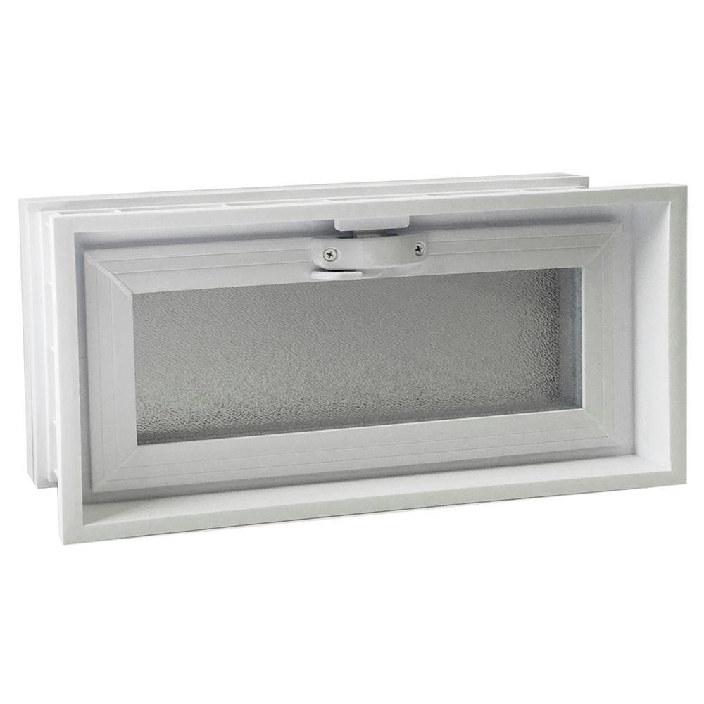 Seves 153/4 in. x 73/4 in. Convertible Universal Hopper Vent in White