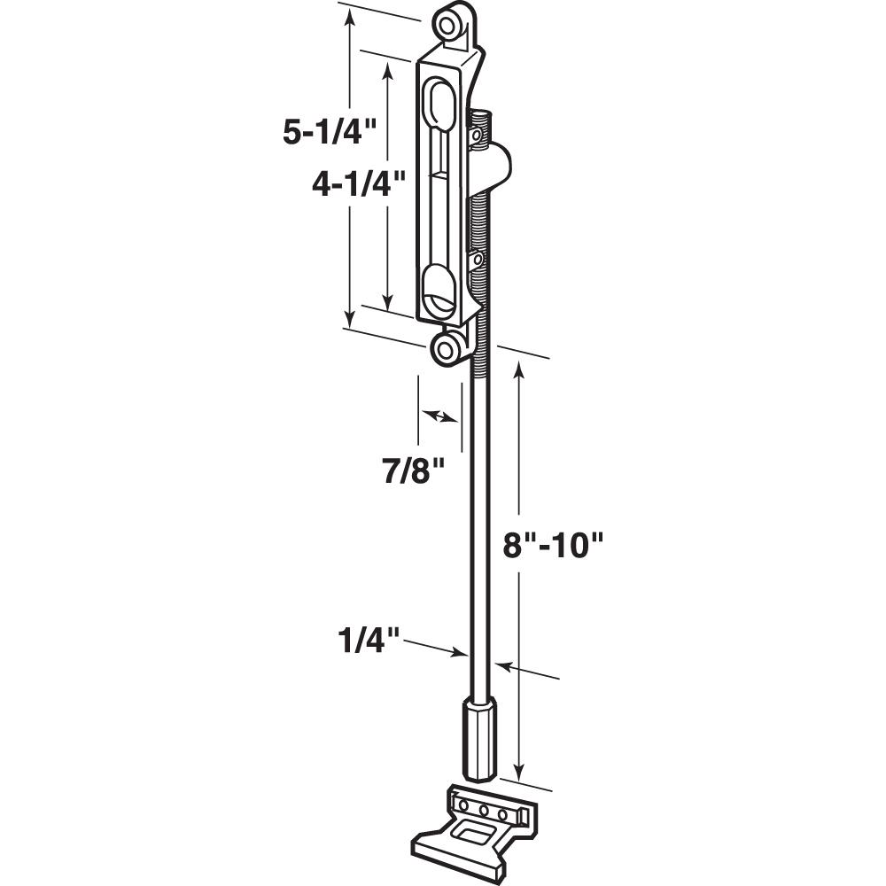 Latches Bolts Door Hardware Locks Prime Line Products J 4516