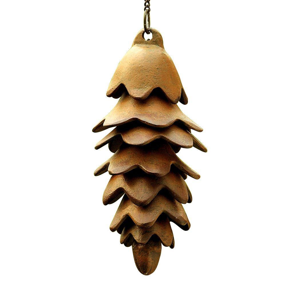 SPI Large Pinecone Wind Chime32730 The Home Depot