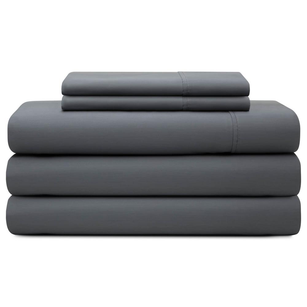 Brookside 3 Piece Slate Cotton Blend Twin Sheet Set Bs06ttslcs The Brookside 3 Piece Slate Cotton Blend Twin Sheet Set Bs06ttslcs The Home Depot