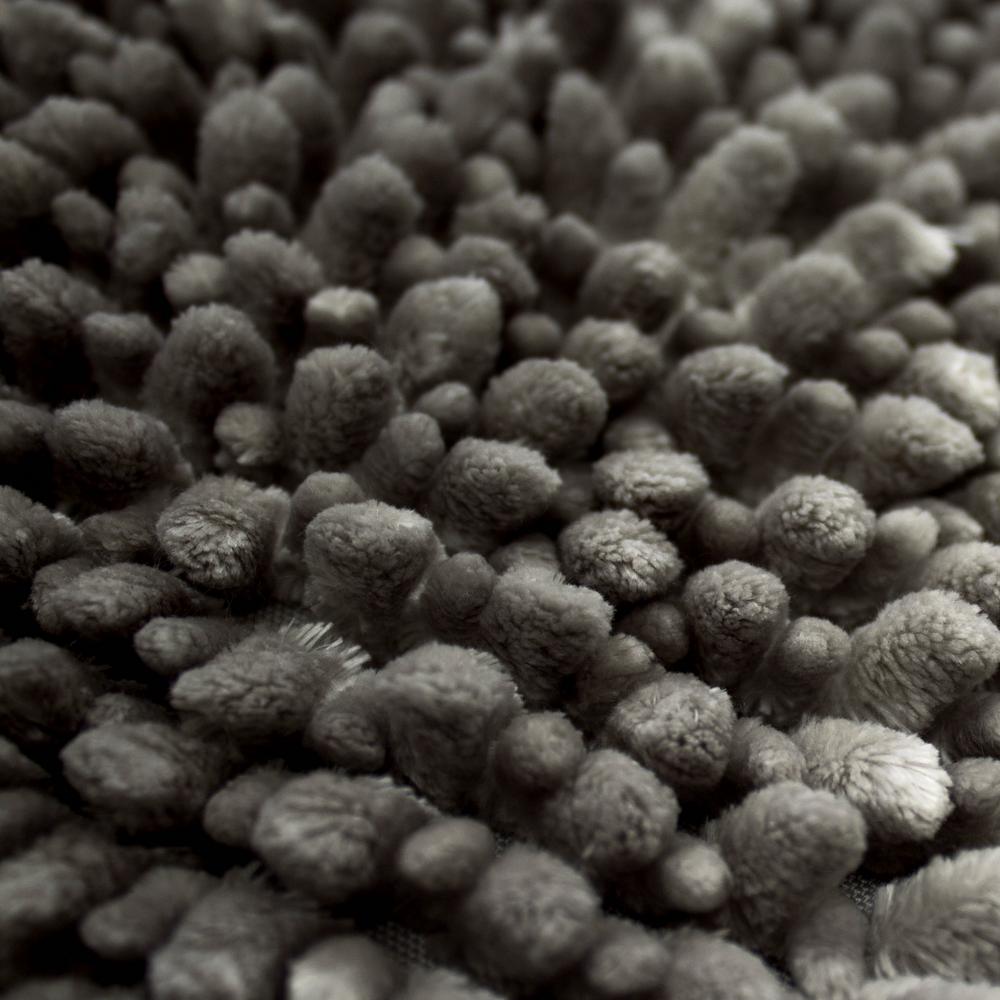 Laura Ashley Er Chenille 17 In X 24 Bath Mat Charcoal 2