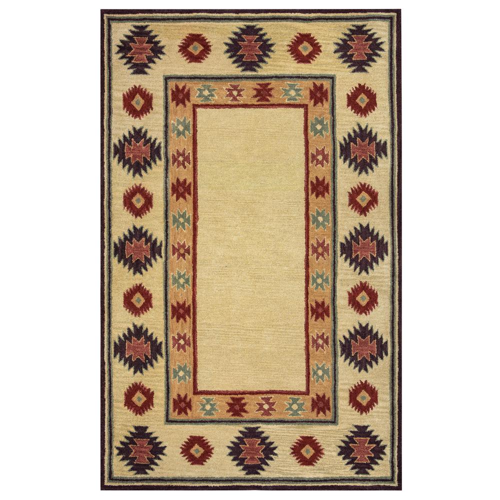 Rizzy Home Southwest Tan 8 Ft X Round Area Rug Rizzy Home Southwest Tan 8 Ft X Round Area Rug