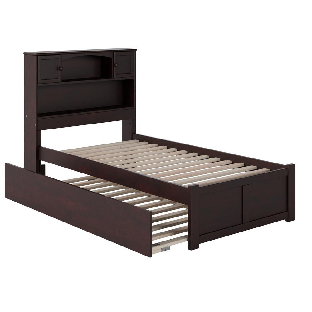 Atlantic Furniture Newport Twin Extra Long Bed with Footboard and Twin