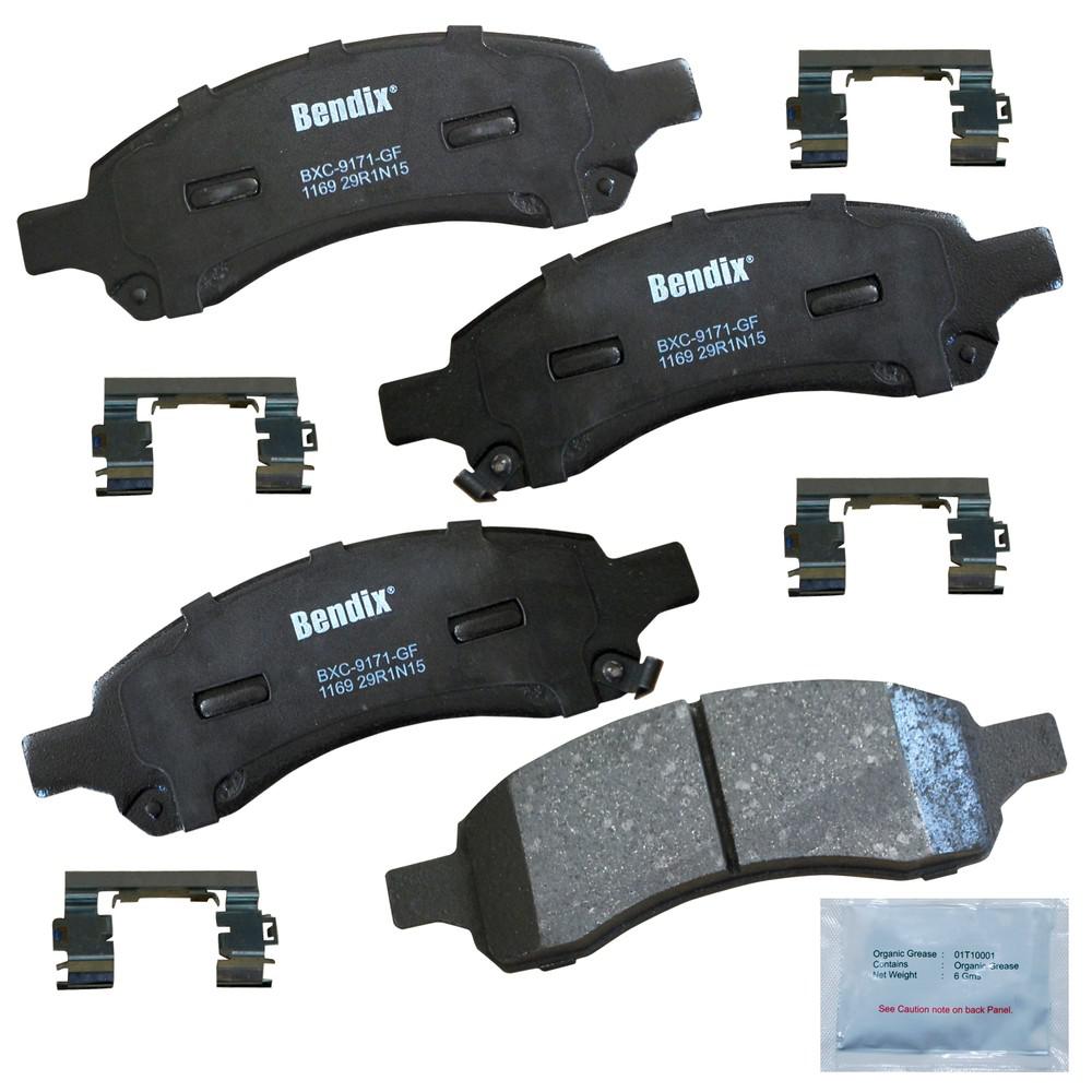 Bendix Bendix Premium Copper Free Ceramic BPR Disc Brake Pad Front