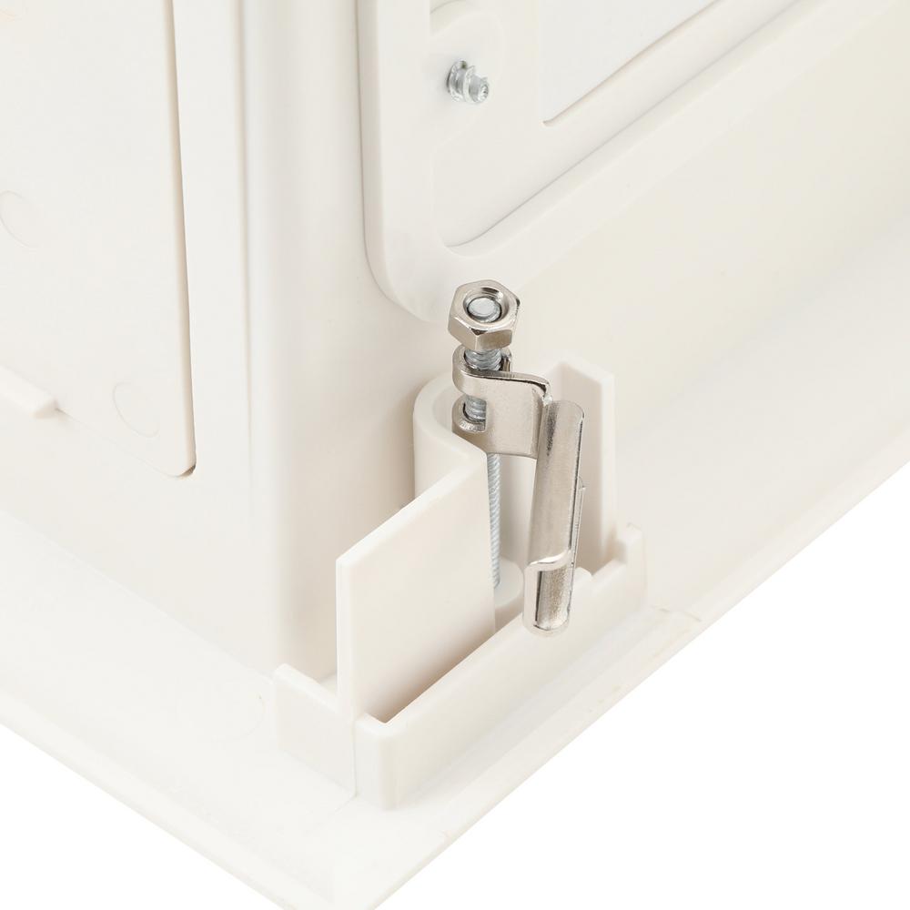 Tv Multimedia Recessed Box Metal Mounting Wings Electric