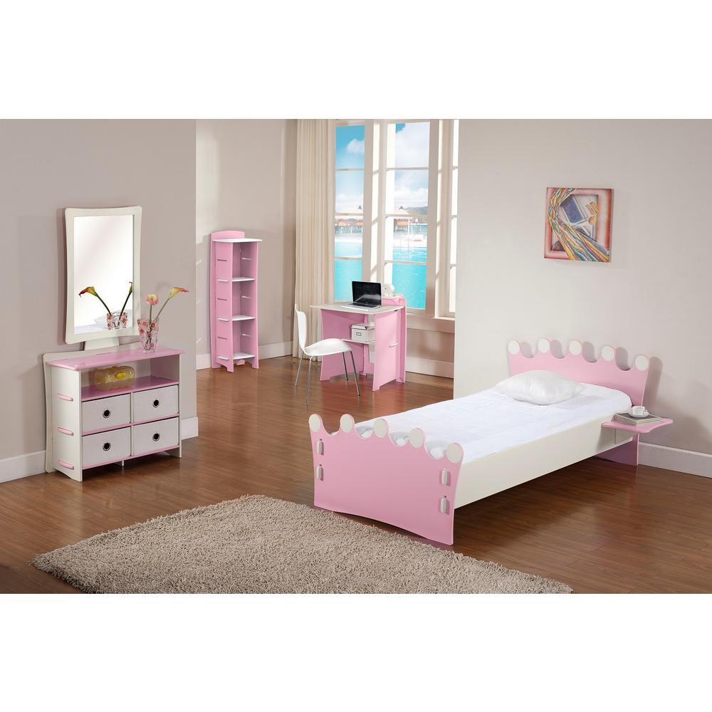 Kid S 3 Shelf Gaming Stand In Princess Collection Pink Color