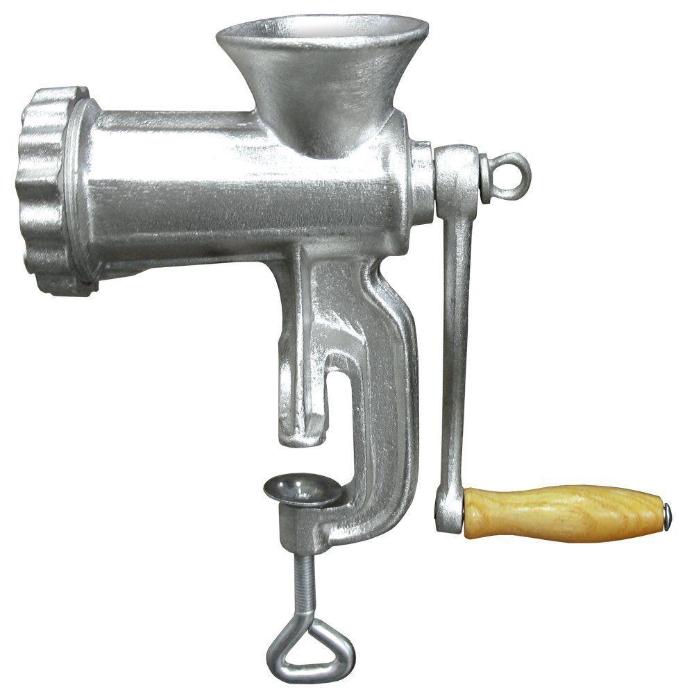 stainless steel hand crank meat grinder