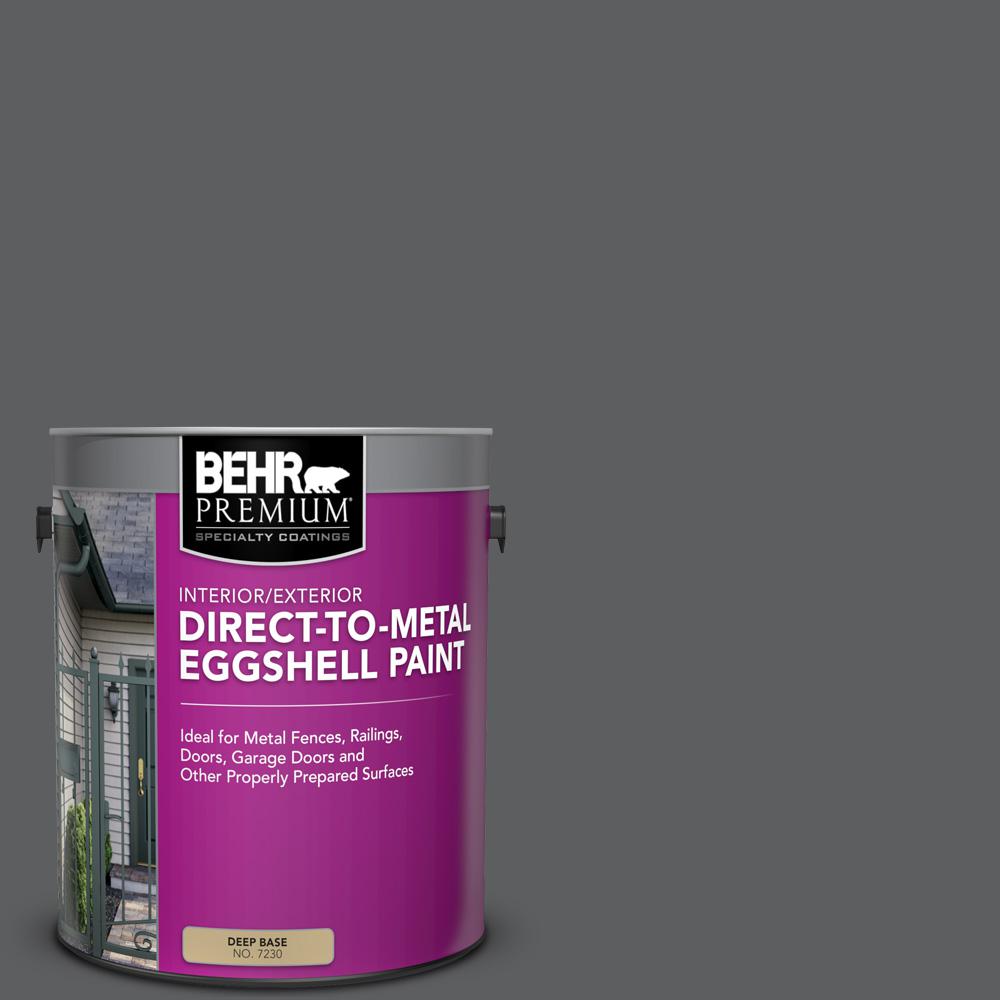 BEHR PREMIUM 1 gal. N5006 Graphic Charcoal Eggshell