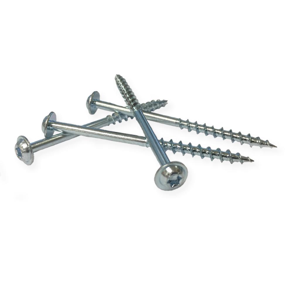 T20 Star coarse Includes 100 Milescraft 52020003 1.25 Pocket Screws washer head screws Inc.