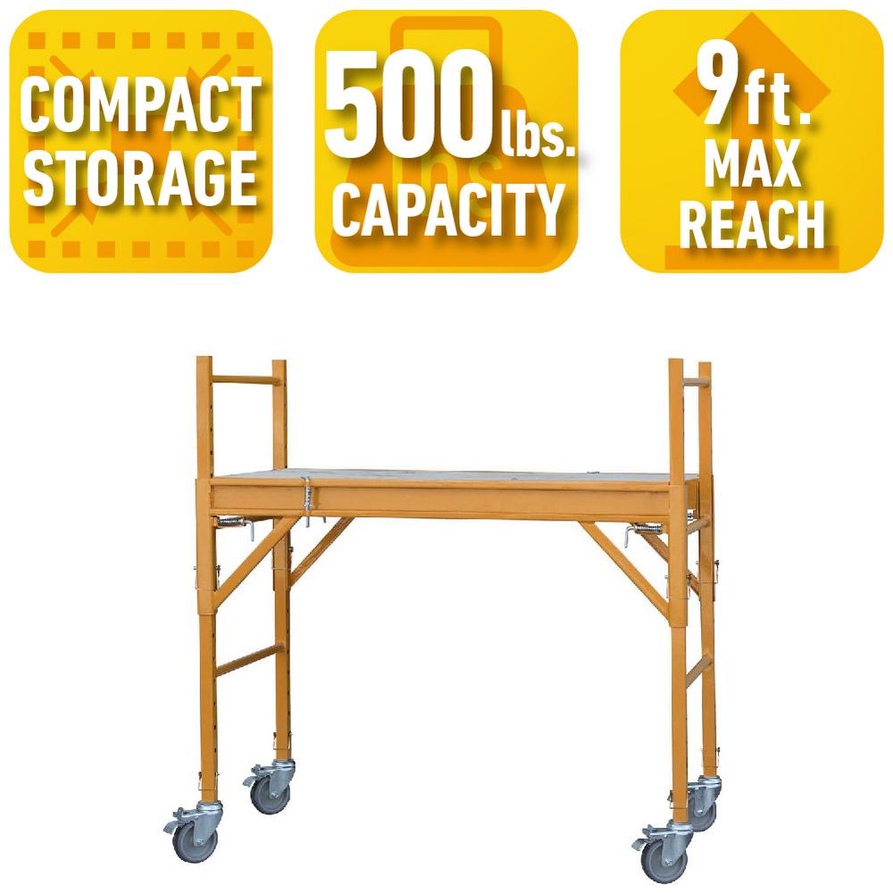 PROSERIES 5 ft. x 5 ft. Standard Exterior Scaffold Frame with 2000 lb