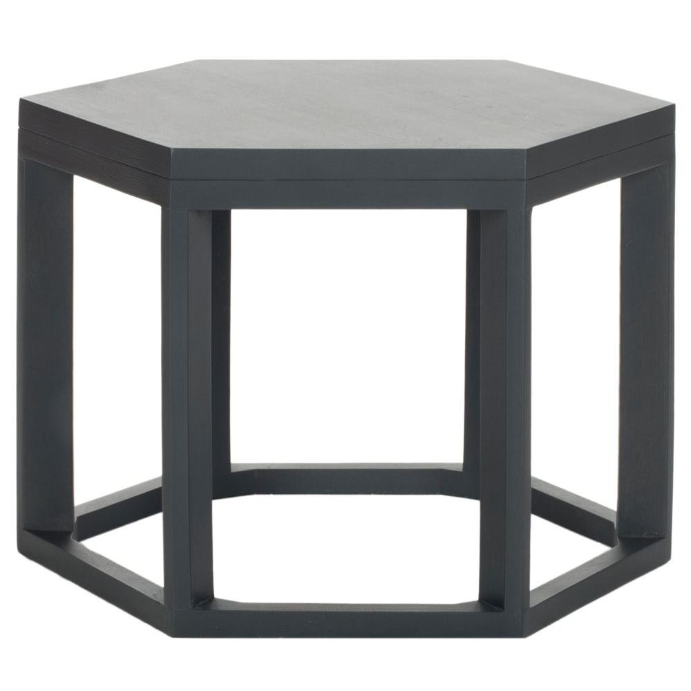 Safavieh Connor Charcoal Grey End Table AMH4602B The Home Depot