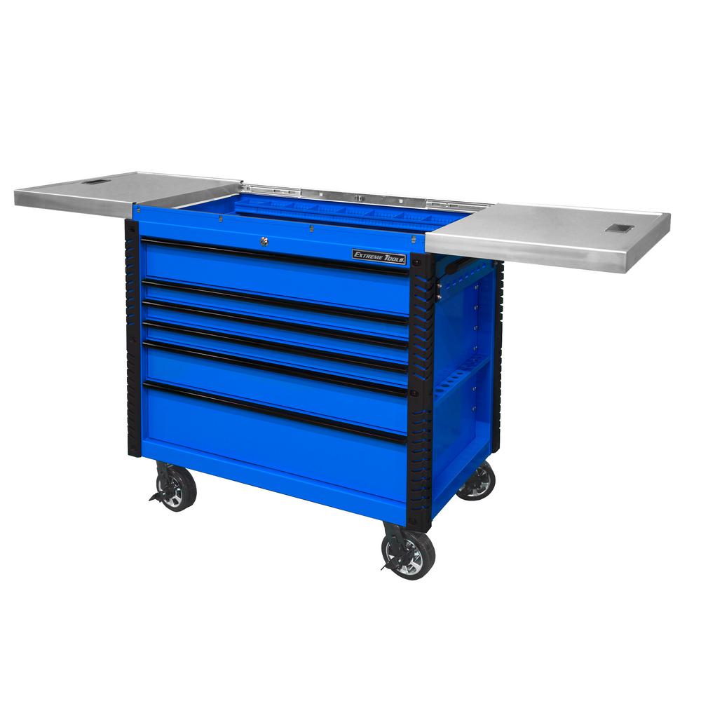 Extreme Tools Ex Professional 41 In 6 Drawer Tool Utility Cart