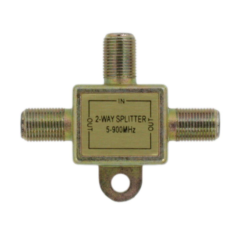 Leviton 2-Way Splitter-40987-2 - The Home Depot