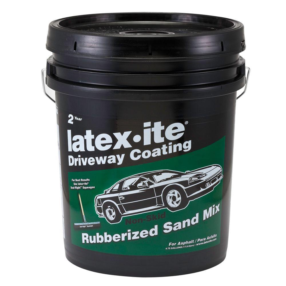 Latex Ite 4 75 Gal Sand Mix Driveway Coating 42801 The Home Depot Sand Mix Driveway Coating 42801 The Home Depot