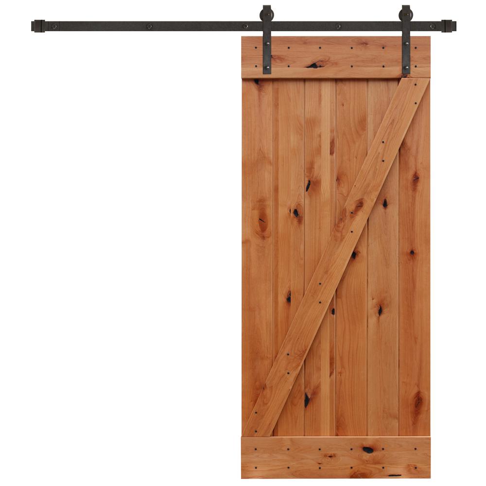 Unfinished Knotty Alder Pacific Entries Barn Doors Ua3100 3684 64 1000 