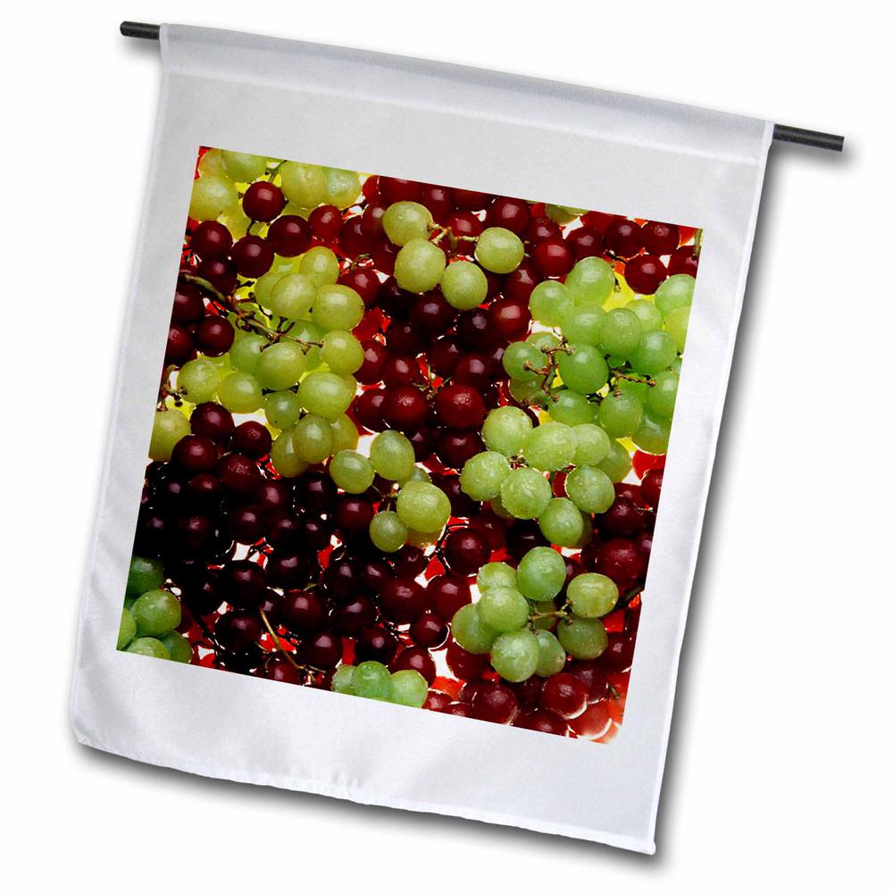 3dRose Fruit Food 1 ft. x 1-1/2 ft. Grapes Flag-fl_1216_1 - The Home Depot