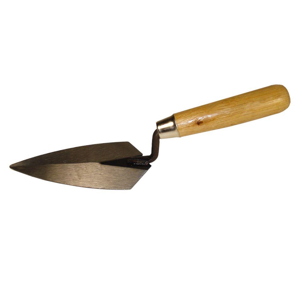 5 in. Brick Trowel with Wood Handle60494005 The Home Depot
