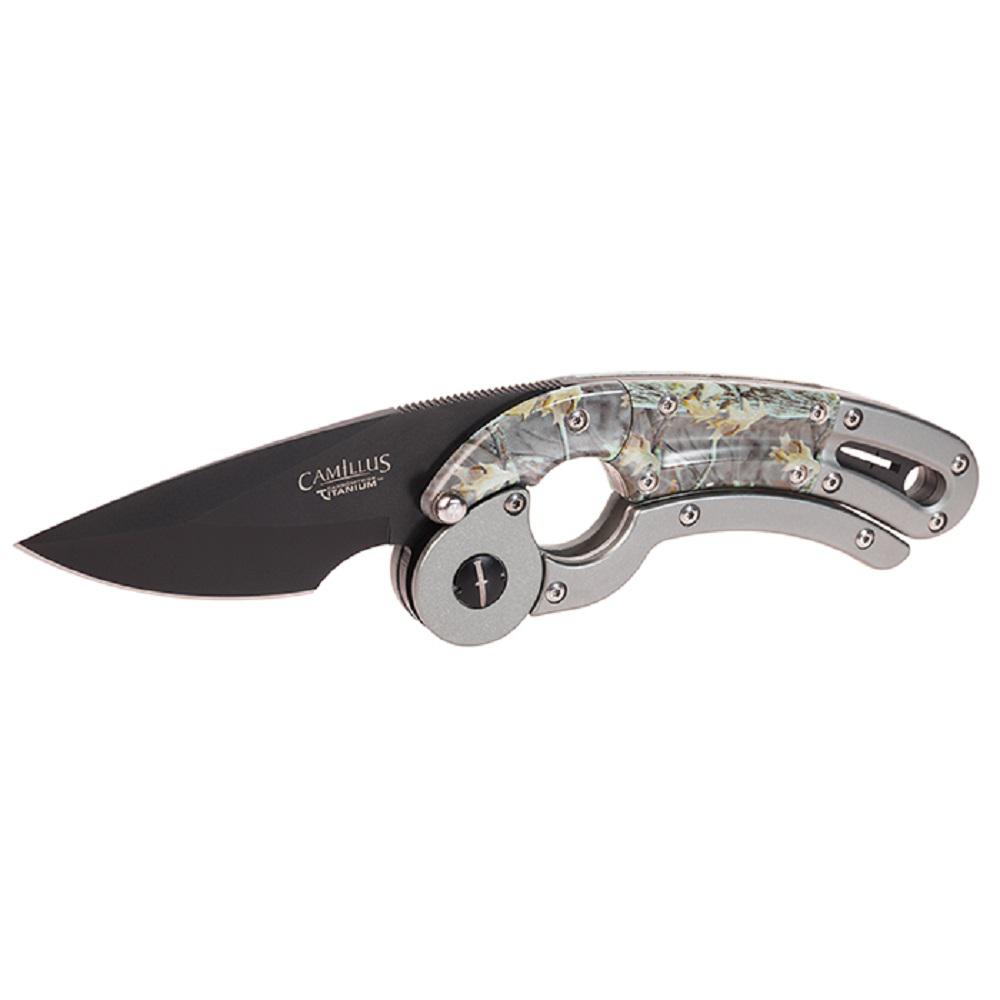 Camillus Dominator 2.25 in. Stainless Steel Drop Point Fixed Blade ...