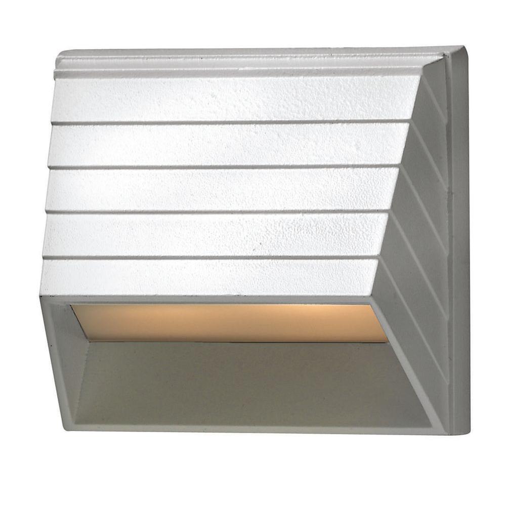 Hinkley Lighting Matte White Led Outdoor Flushmount Deck Sconce Hinkley Lighting Matte White Led Outdoor Flushmount Deck Sconce