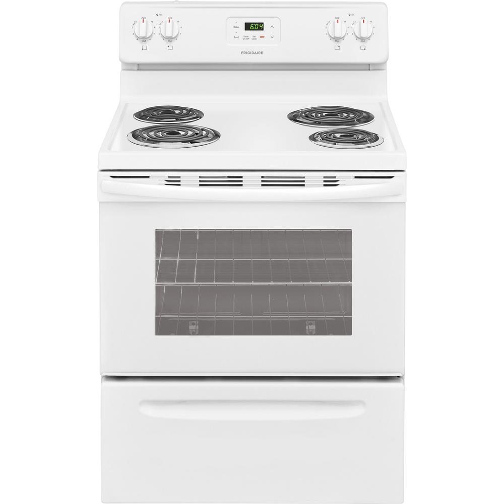 UPC 012505510878 product image for Frigidaire 30 in. 4.8 cu. ft. Electric Range in White | upcitemdb.com