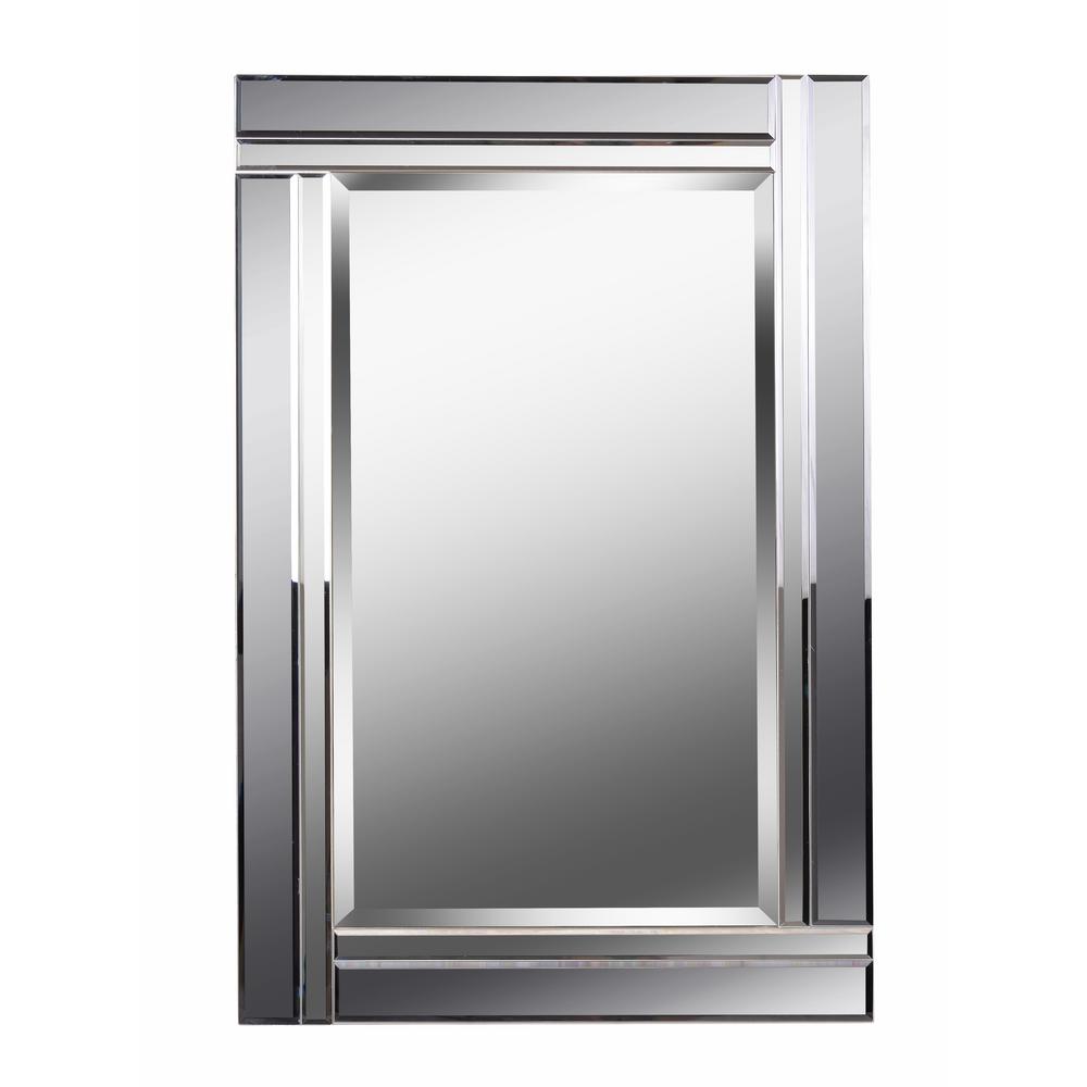 Kenroy Home Still Smoked Wall Mirror60426 The Home Depot