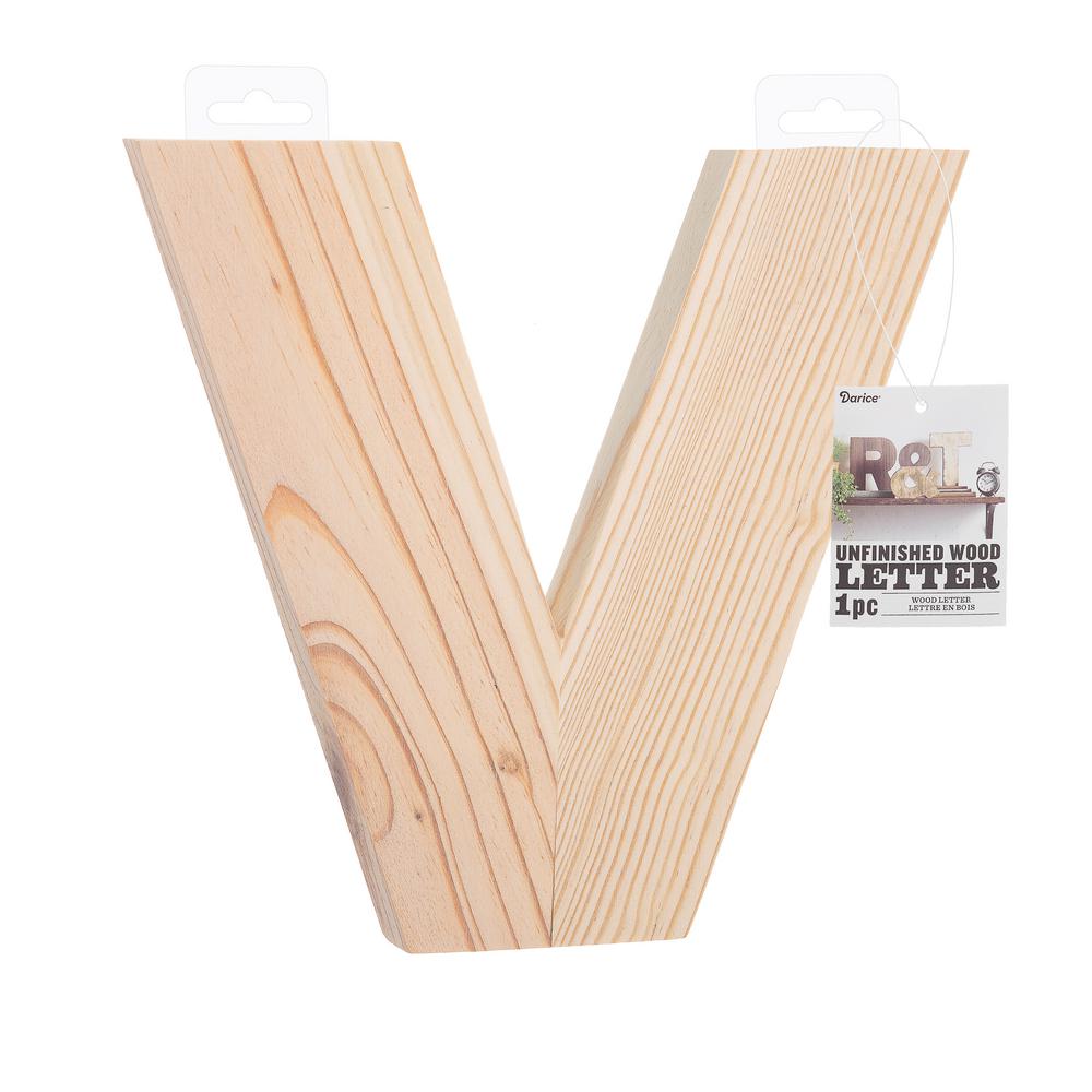 wooden v block