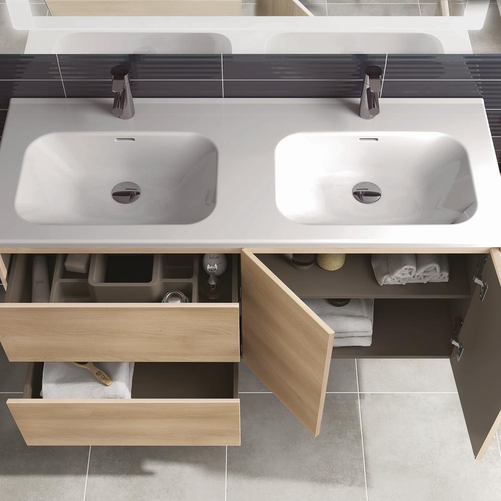 Featured image of post Scandinavian Oak Bathroom Vanities Here we find toiletries raised up off the countertop