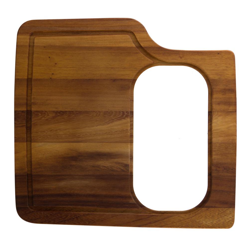 ALFI BRAND Wood Cutting Board for Kitchen Sinks, Brown - AB50WCB - Cooking This cutting board is a top-notch cooks aid and a  sku AB50WCB