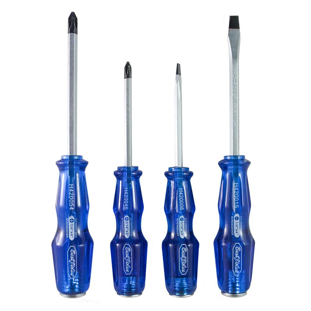 Best Value Go Thru Striking Professional Screwdriver Set (4-Piece ...