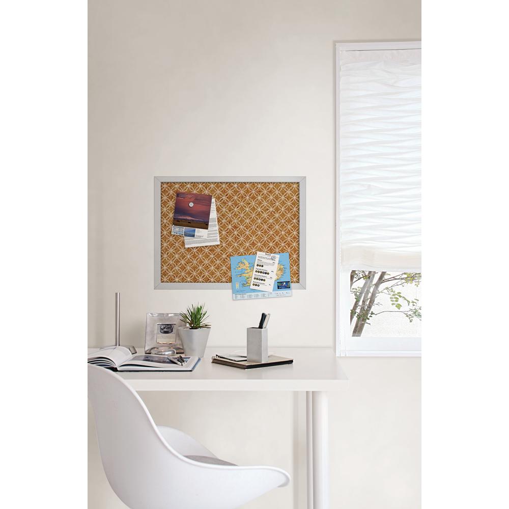 Wall Pops 23 5 In X 17 In Tambour Printed Cork Board Hb2165 The Home Depot