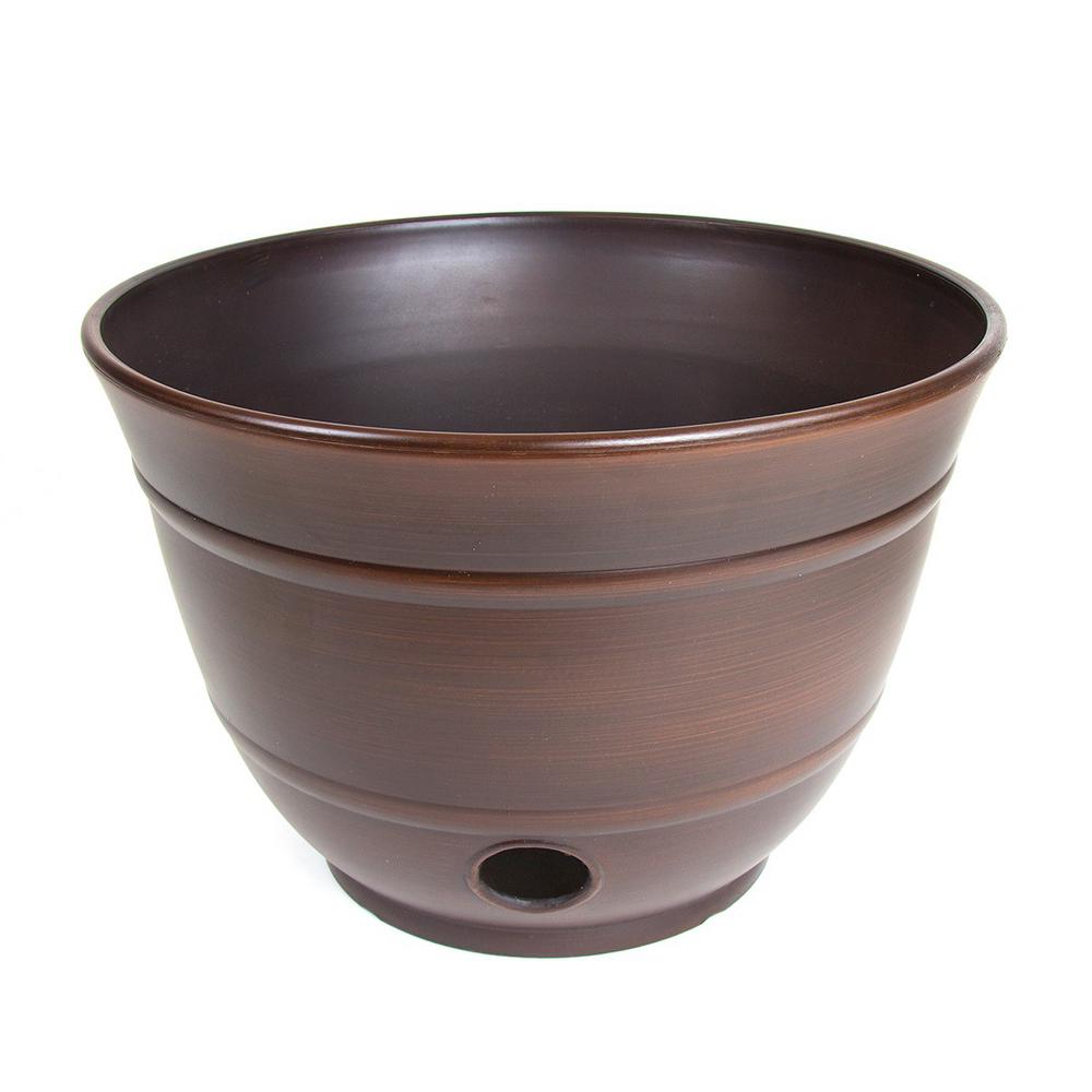 Ceramic Garden Hose Pot With Lid - Garden Design Ideas