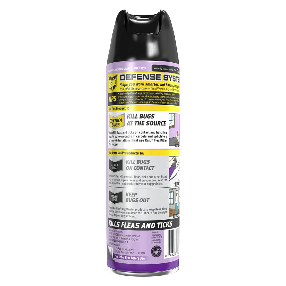 raid flea spray for dogs