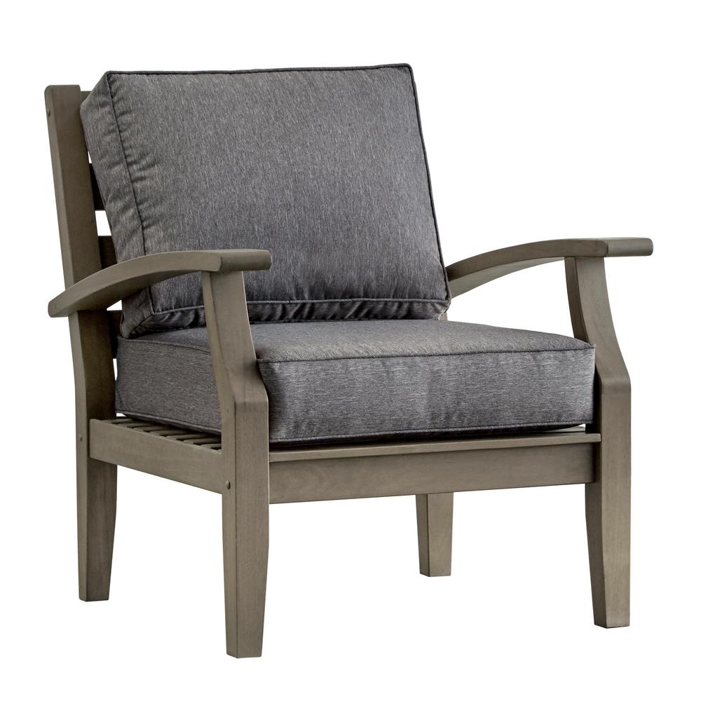 HomeSullivan Verdon Gorge Gray Oiled Wood Outdoor ...