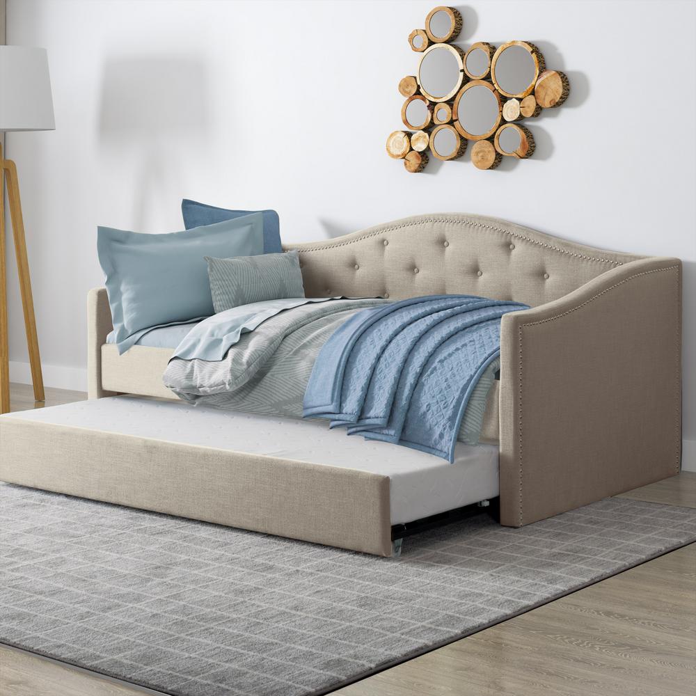 trundle day bed with storage